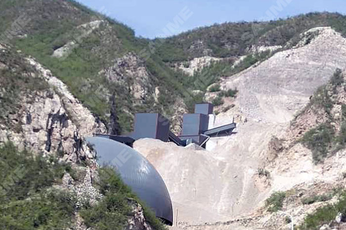 山西臨汾時(shí)產(chǎn)500噸石灰石破碎生產(chǎn)線 山西臨汾時(shí)產(chǎn)500噸石灰石破碎生產(chǎn)線