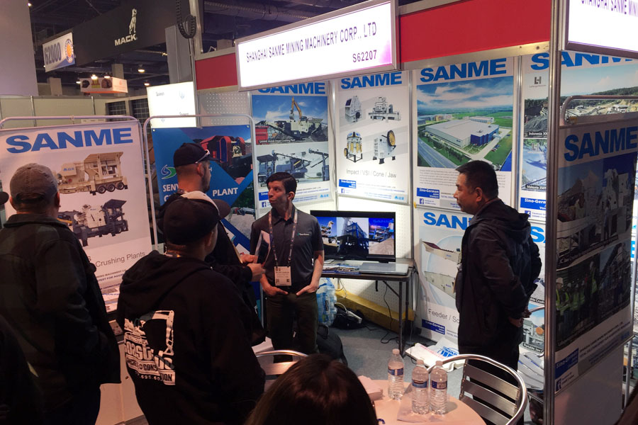 疫情擋不住走出去的腳步,山美股份亮相美國工程機械博覽會(CONEXPO-CON/AGG)向世界展示產品及服務