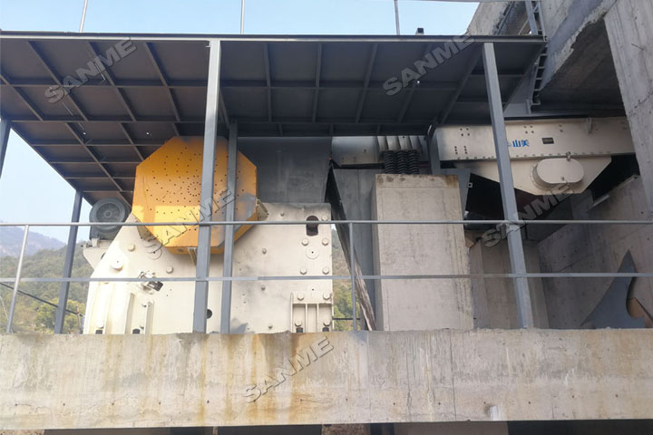 EPC項目進展|浙江臨海年設計產能500萬噸精品骨料生產線已完成設備安裝