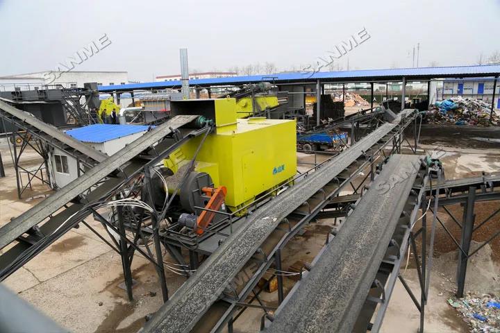 固廢資源化|上海山美股份再次助力江蘇鹽城建筑拆除垃圾及裝修垃圾聯(lián)合處理項目