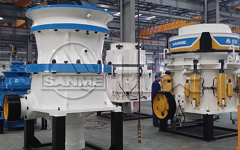 山美年產(chǎn)1000萬噸大型高性能液壓圓錐破碎機輔助骨料生產(chǎn)線??！