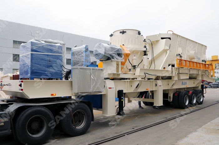 兩大移動破碎站：輪胎式與履帶式之間的區別，上海山美為你解答