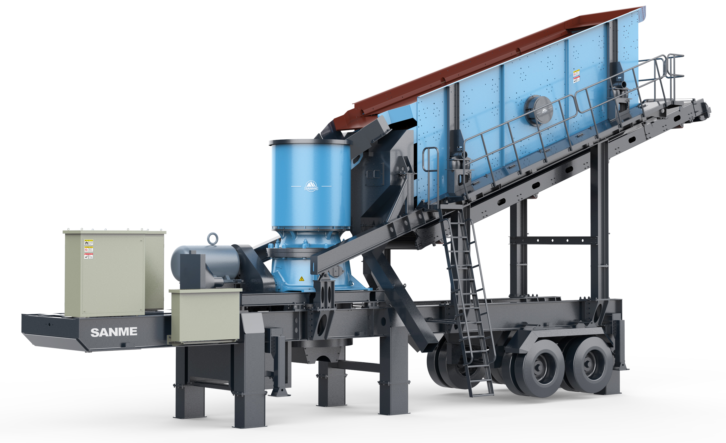 兩大移動(dòng)破碎站：輪胎式vs履帶式，5方面對(duì)比讓你看清差別！